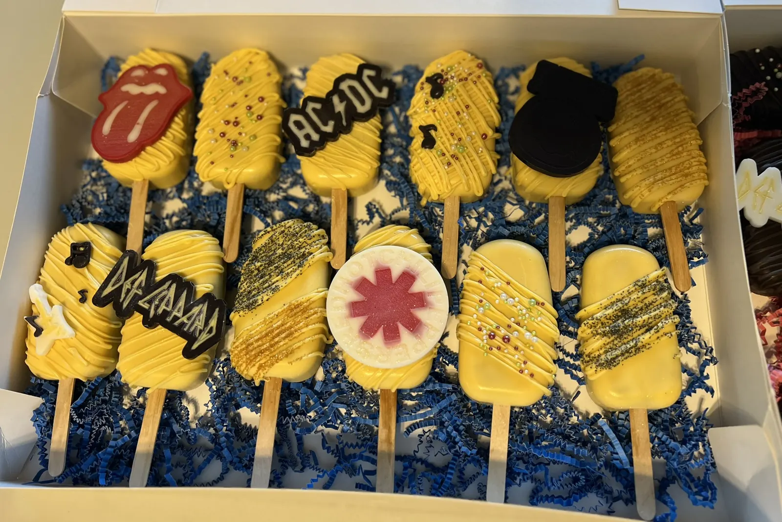 Rock band cakesicles