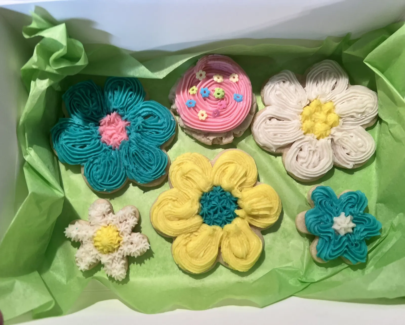 Flower cookies