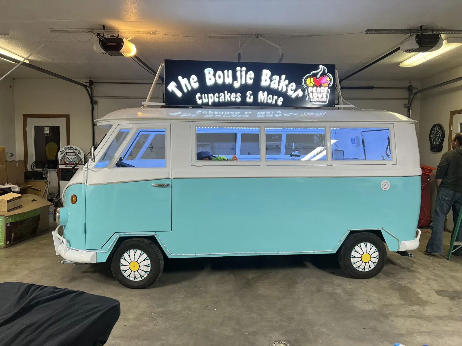 The Boujie Baker van